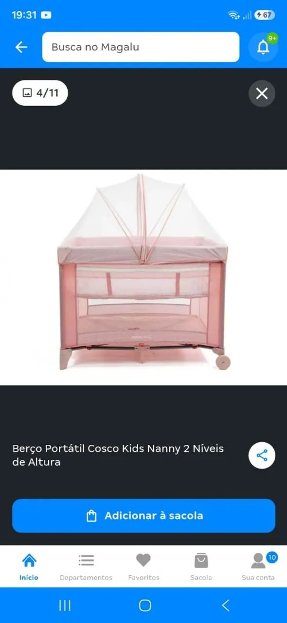 Berço portátil 