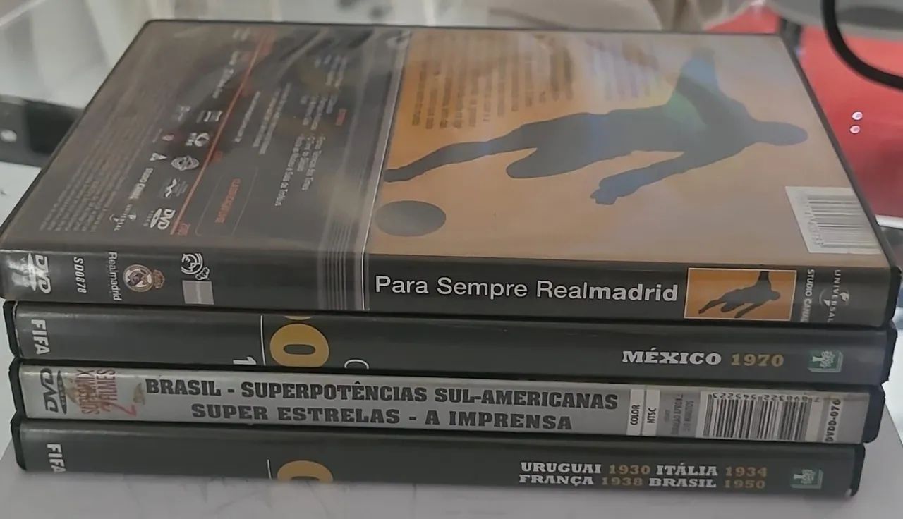 COLEÇÃO DVDS FUTEBOL - 4 DVDS - Foto 5