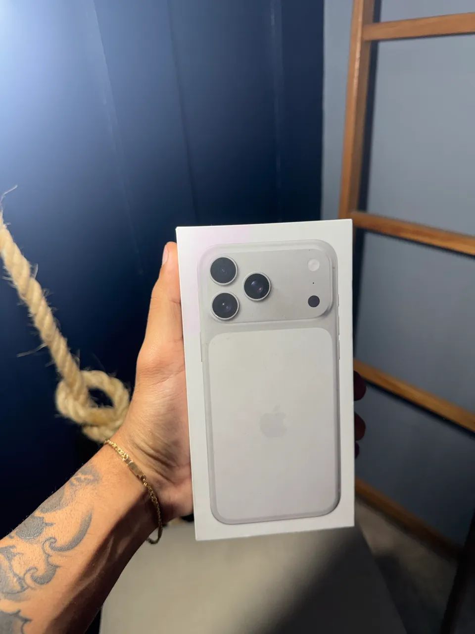 Iphone 17 Pro Max Silver 256GB LACRADO / 1 Ano de Garantia Apple