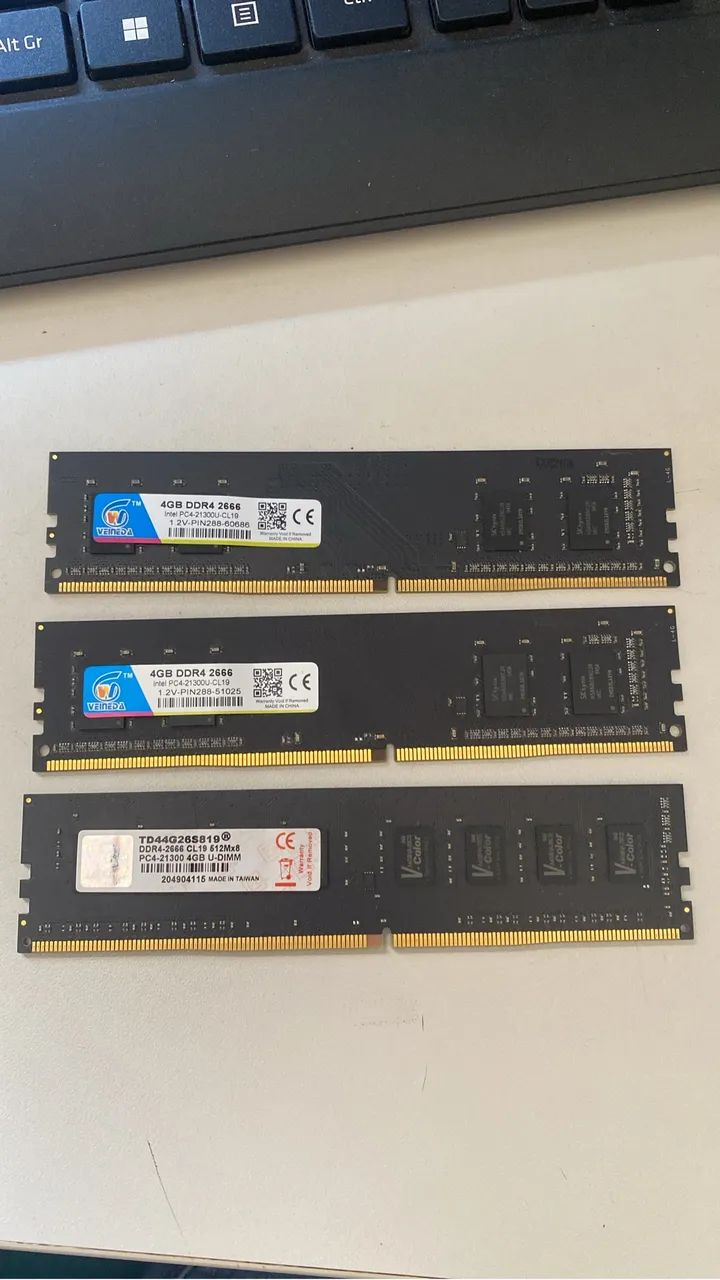 Memória DDR4 Desktop 