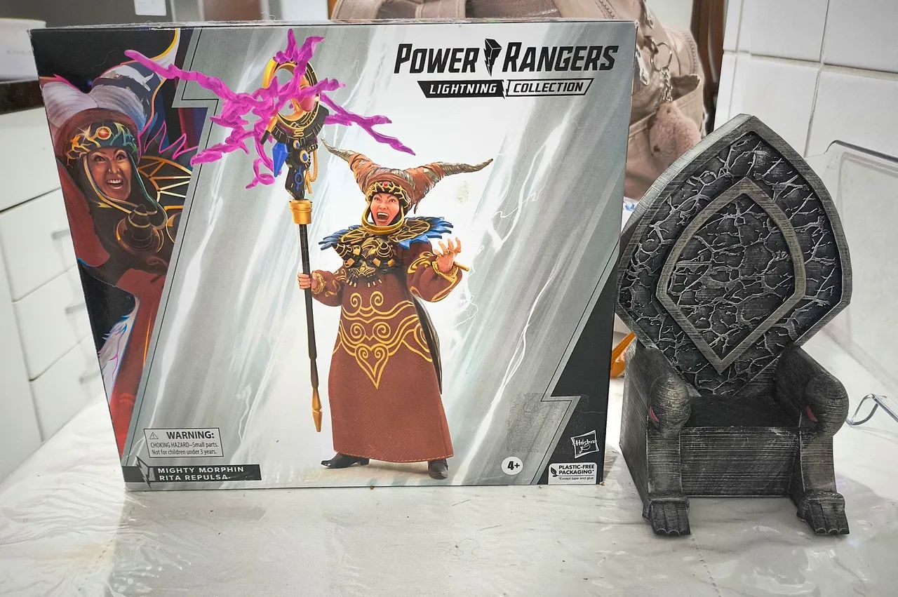 Rita Repulsa Lightning Collection Hasbro+ Trono de Brinde