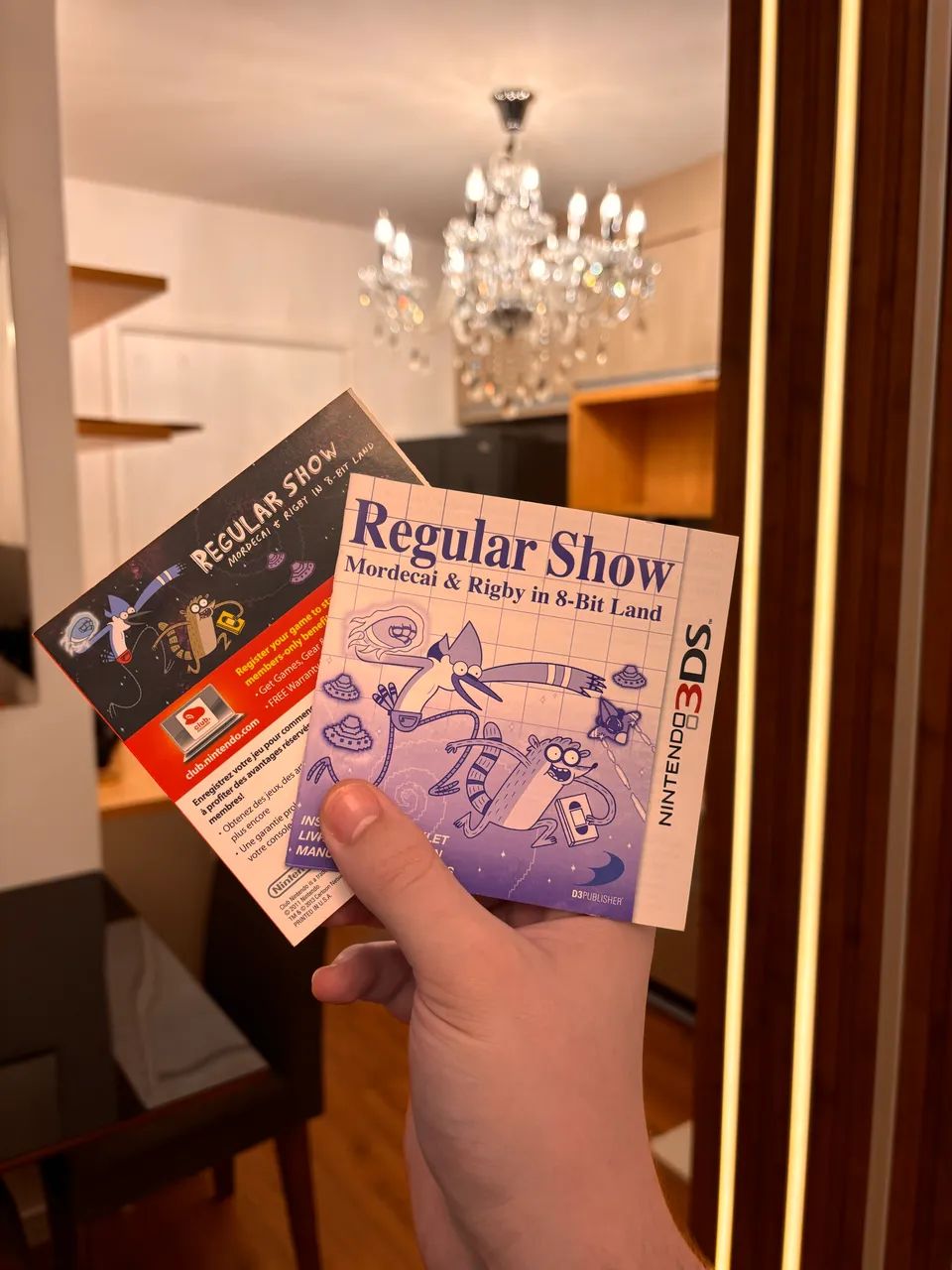 Regular Show - Mordecai e rigby in 8 bit land de Nintendo 3ds e 3ds xl  - Foto 4