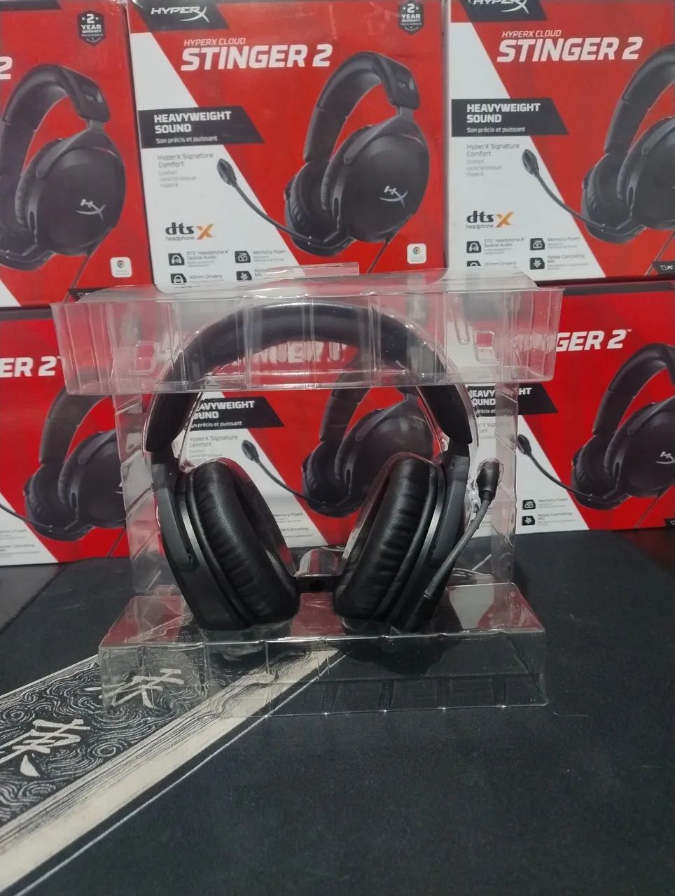 Headset Gamer HyperX Cloud Stinger 2 Core PC Preto Original - Foto 2