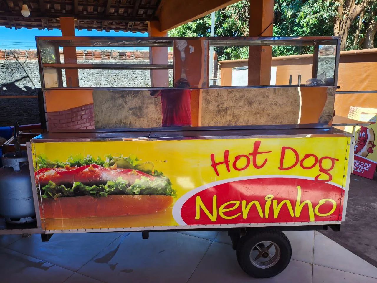Carrinho de cachorro quente e pastel  - Foto 2