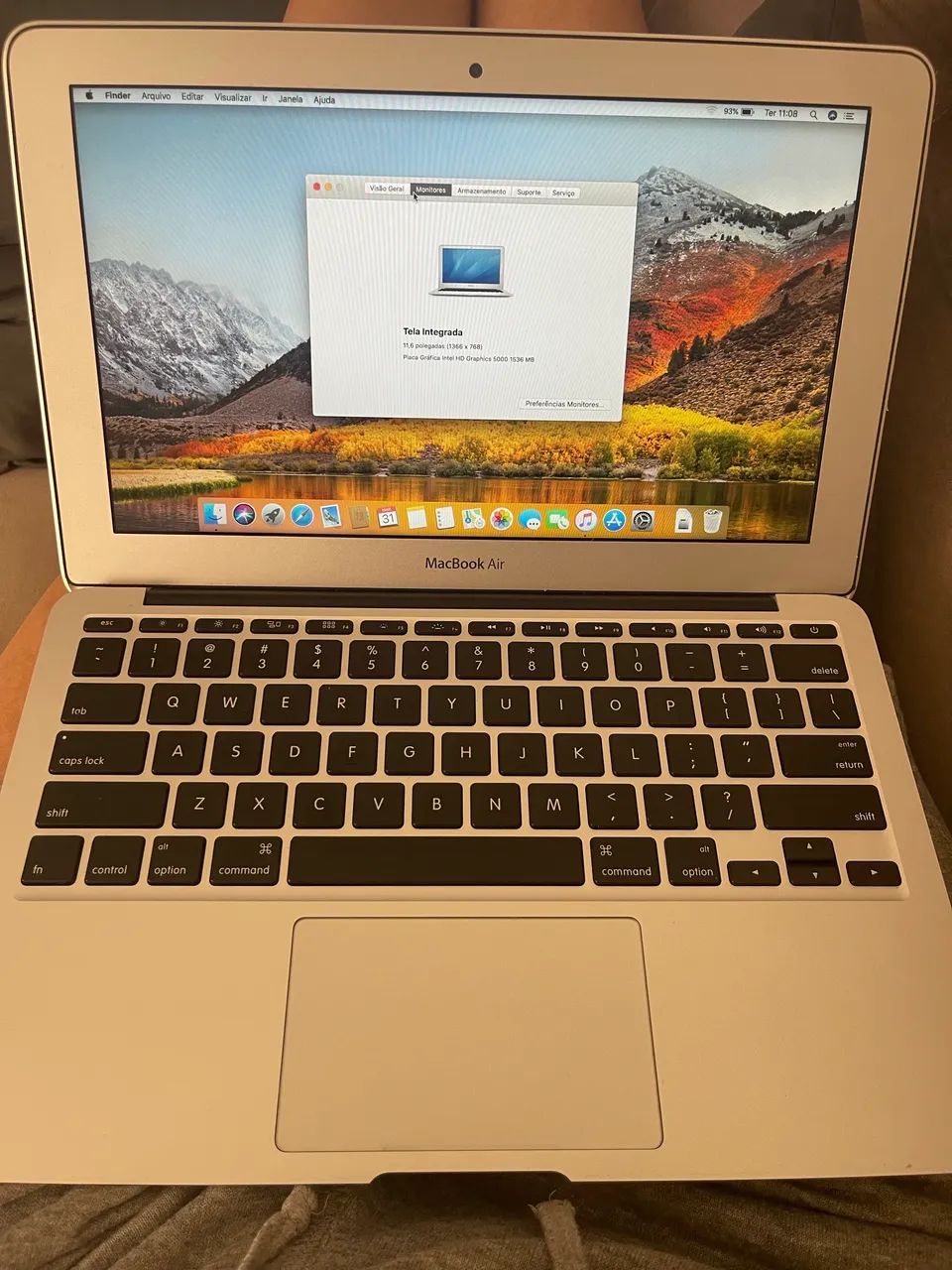 MacBook Air 11? Apple Mid 2013 | 128GB SSD | Funcionando