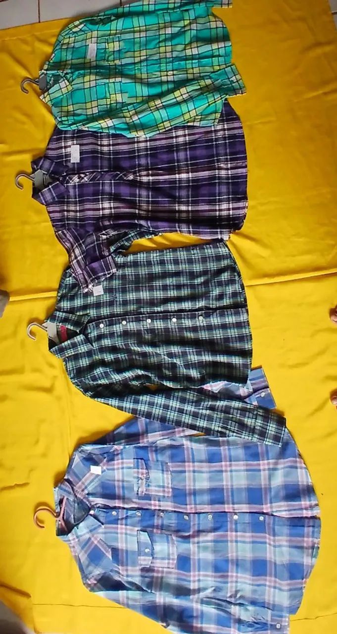 Camisas xadrez femininas P e M - Foto 3