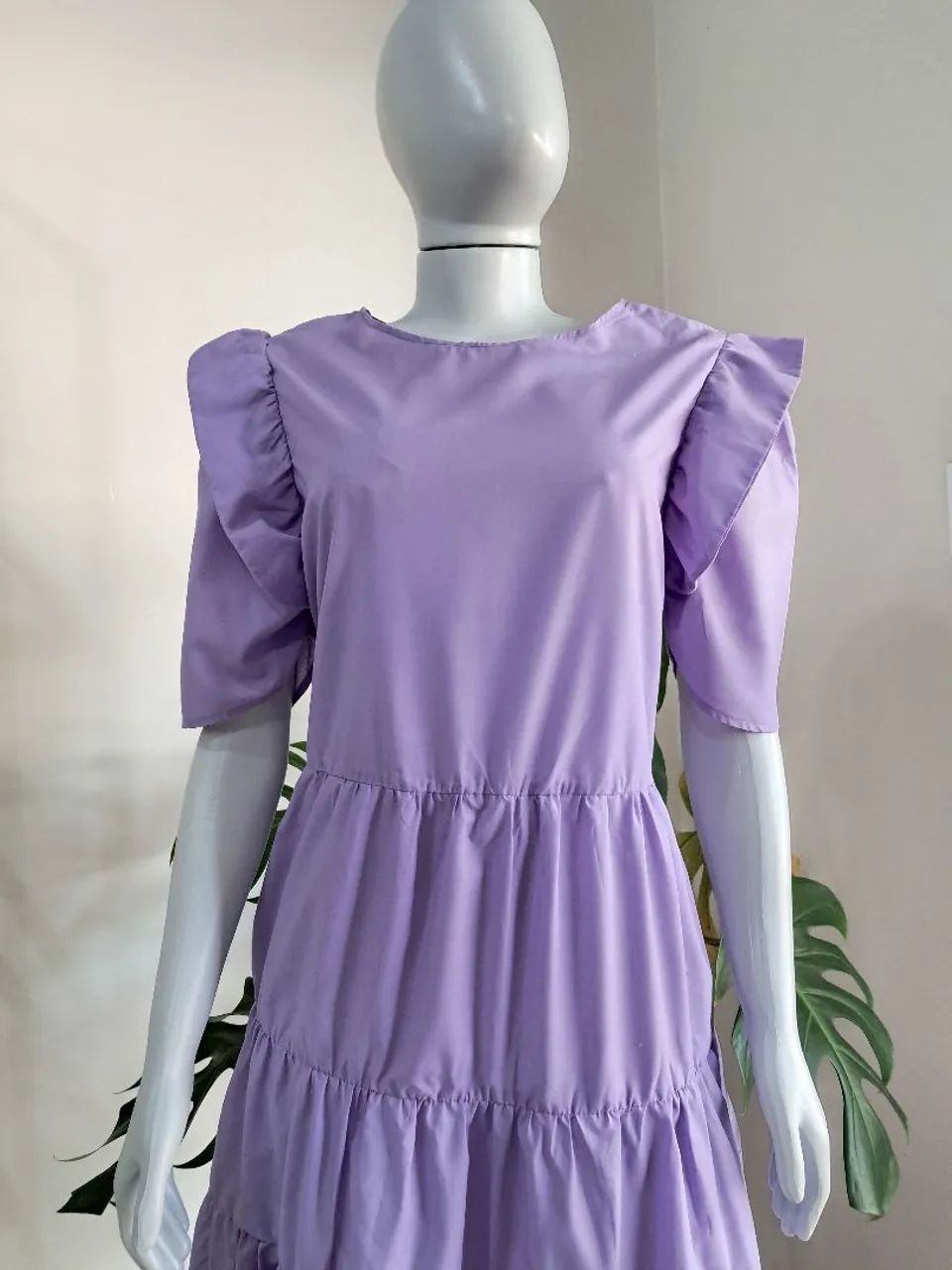 Vestido lilás 