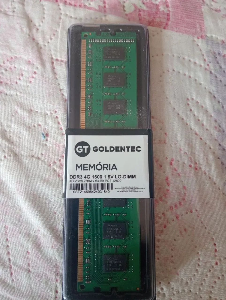 Memória ram DDR3 de 4g 1600 - Foto 2