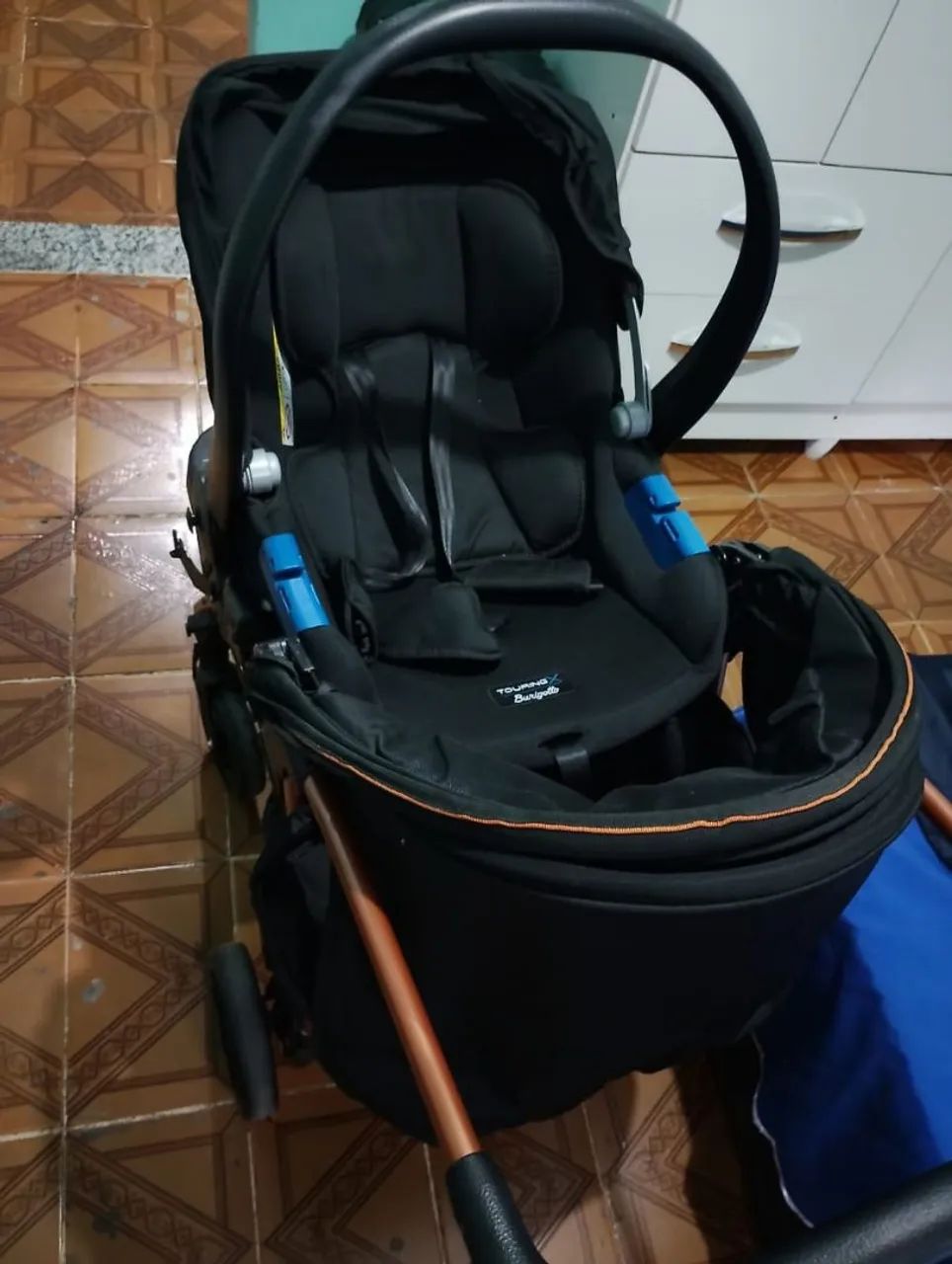 Carrinho + bebê conforto  - Foto 3