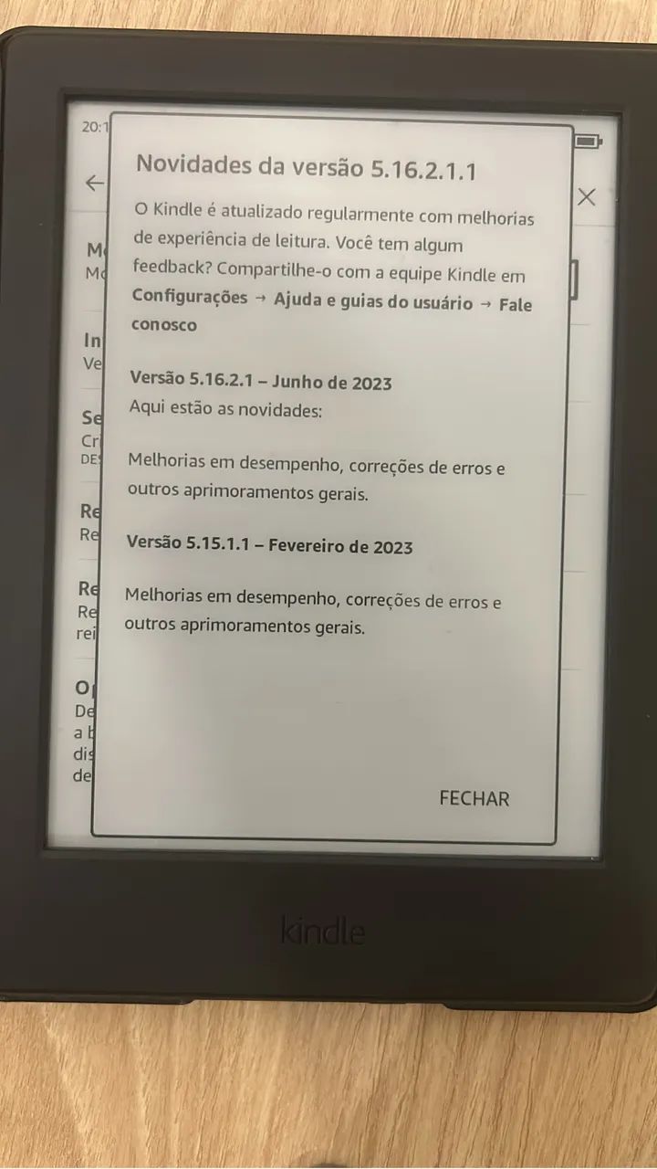 Kindle 8ª geração (versão sem luz de fundo) - Foto 3