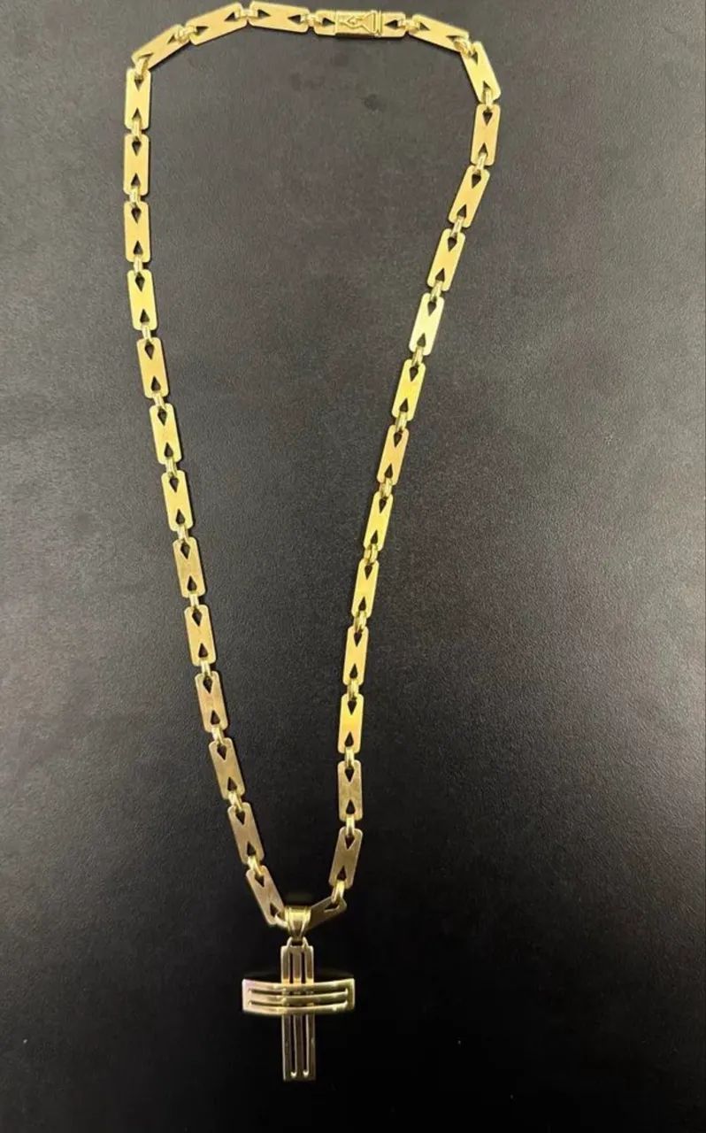 Corrente de ouro 18k - Foto 2