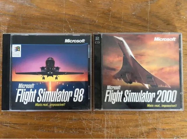 microsoft flight simulator 98 e 2000 + windows 95 e 98 + works 6.0 - Foto 3
