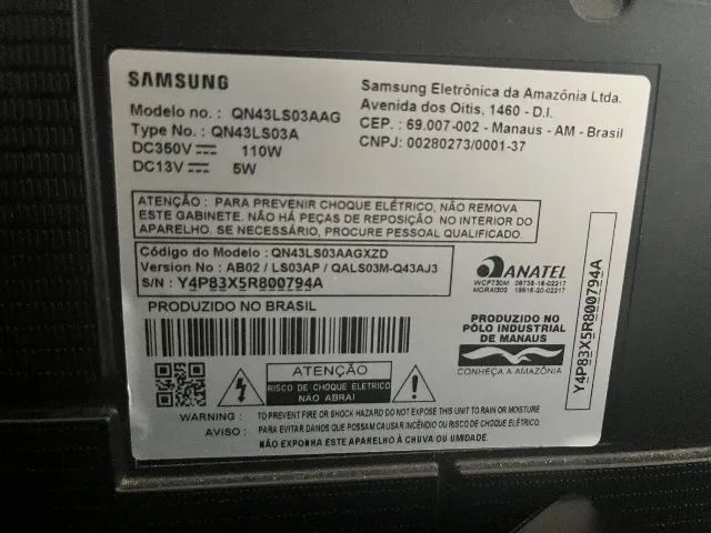 SmatTv samsung full hd 43 Polegadas - Foto 2