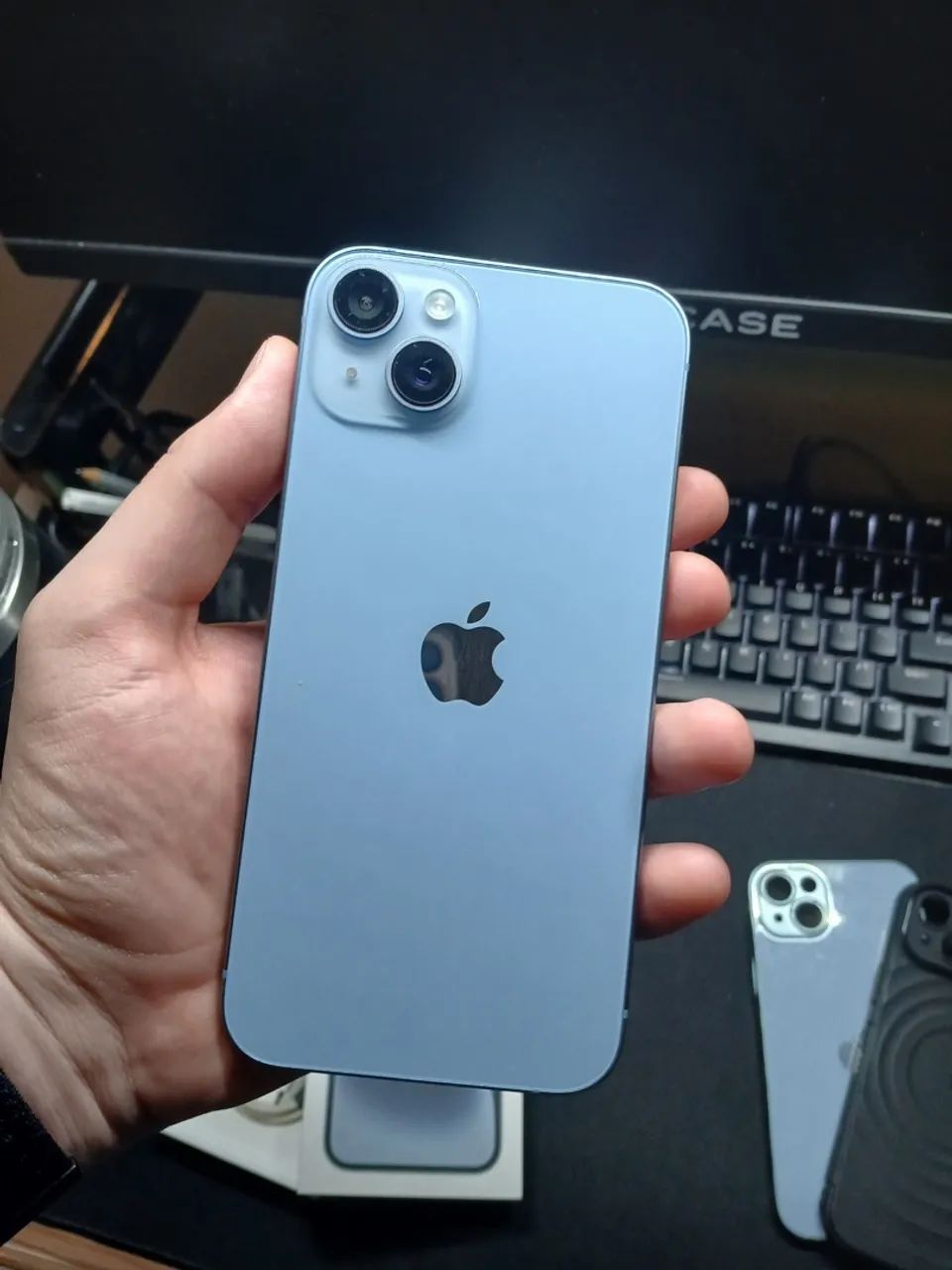 IPhone 14 Plus Bateria 83% - Todo original - Foto 3