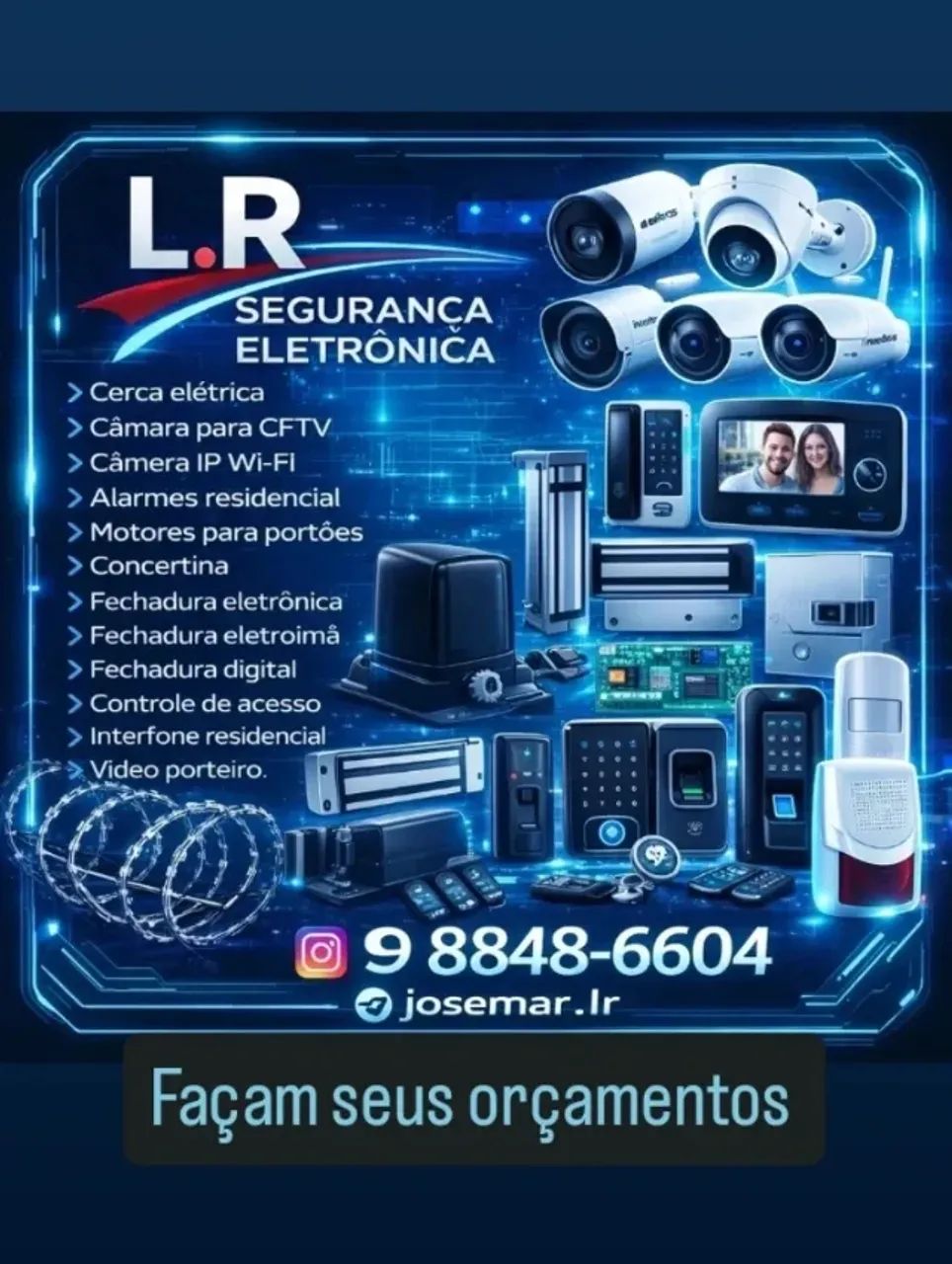 Segurança Eletrônica   L.R Segurança Eletrônica  - Foto 2