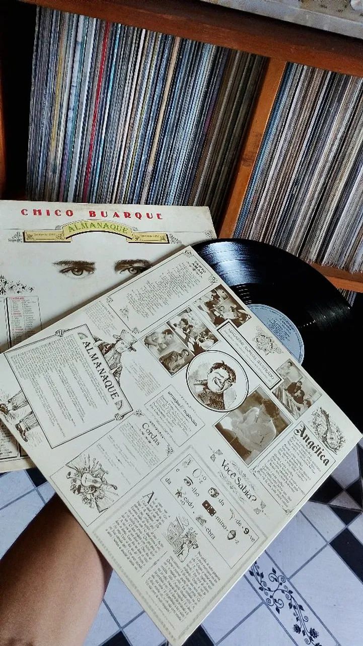 LP Vinil Chico Buarque "Almanaque"  - Foto 2