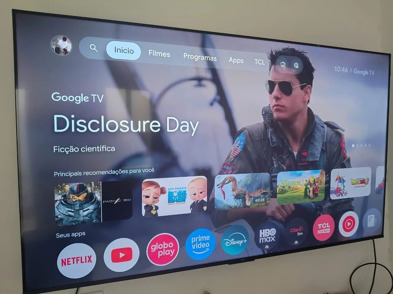 Smart TV 65 Polegadas TCL - Foto 2