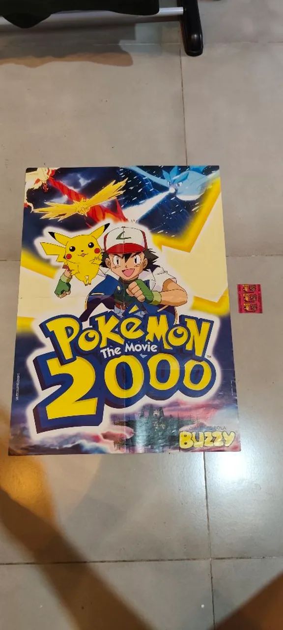 Álbum Pokémon 2000 Vazio com Embalagem