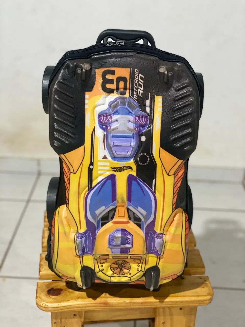 Bolsa escolar hot wheels - Foto 3