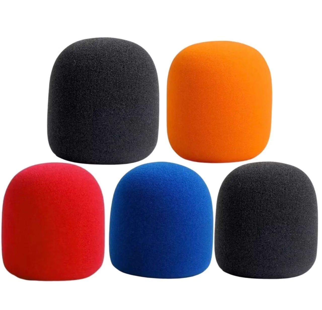 KIT COM 3 ESPUMAS PARA MICROFONE 