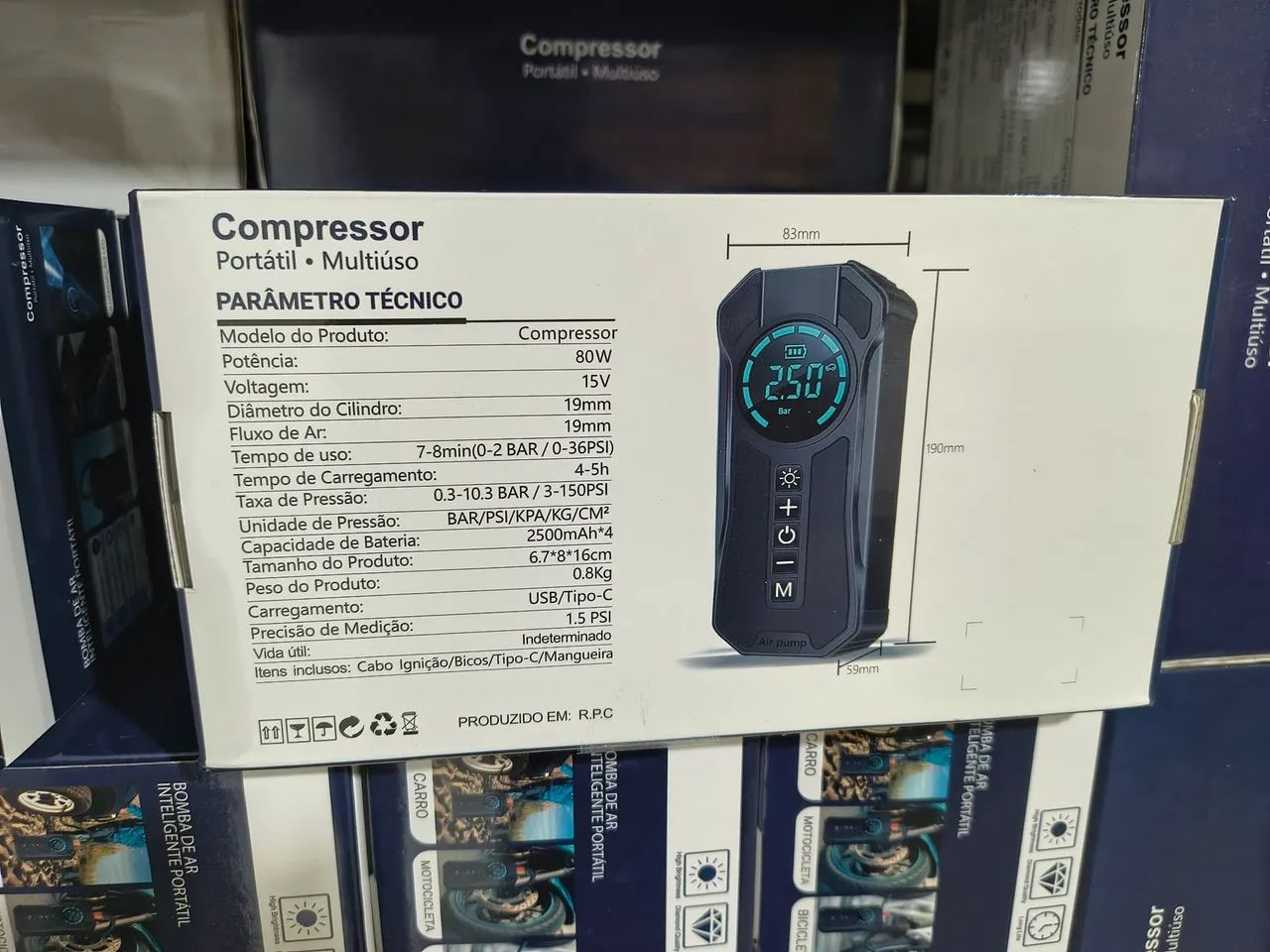 Mini compressor de ar  - Foto 2