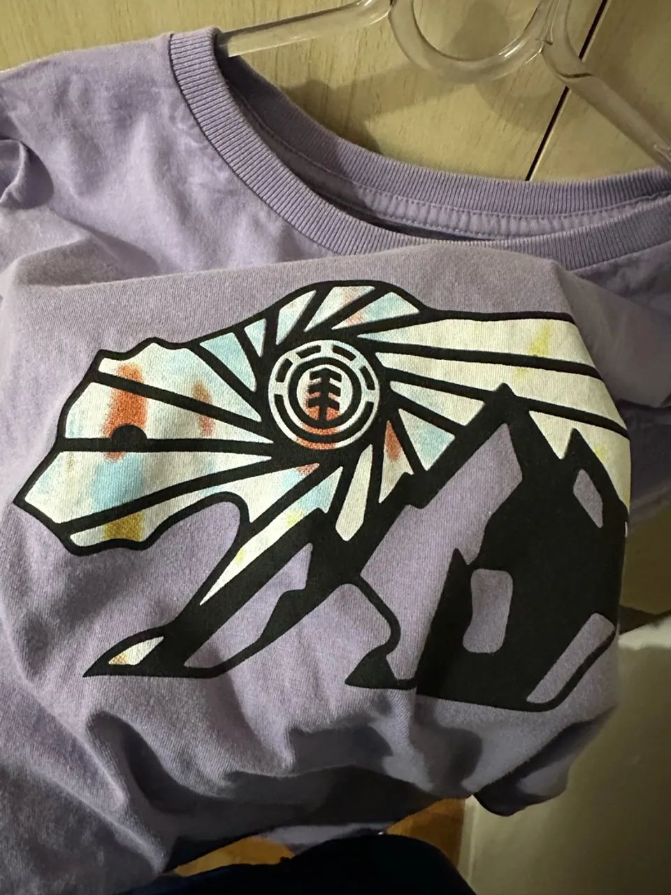 Camiseta Element Lilás GG - Foto 3