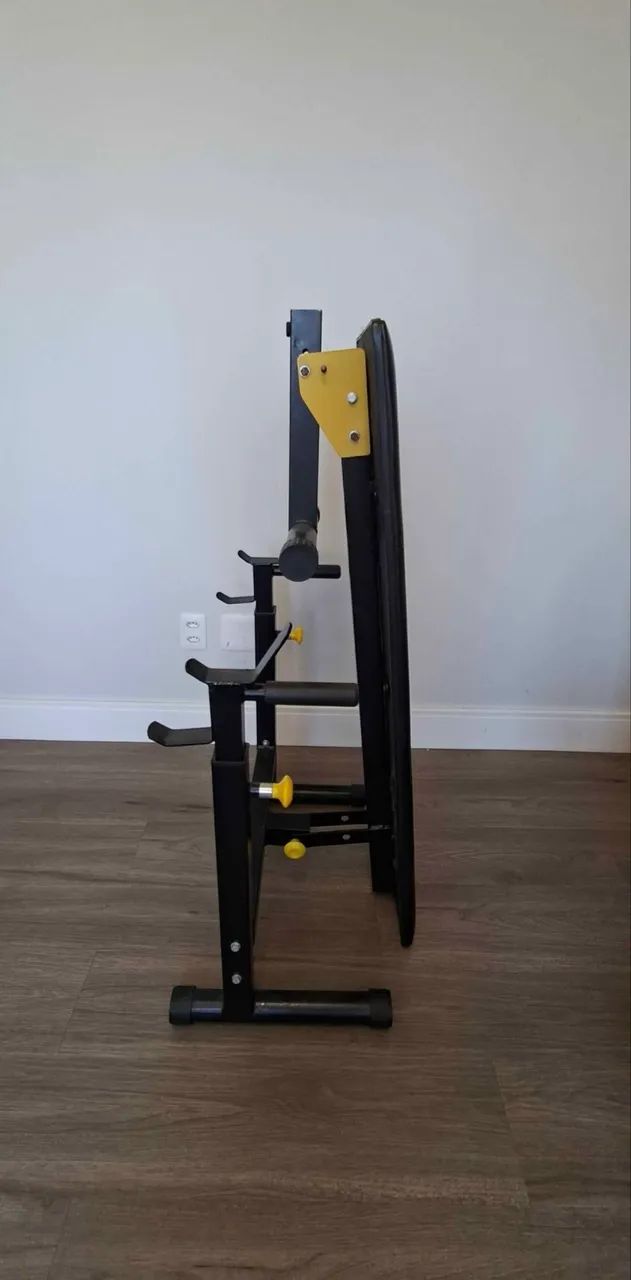 Musculação exercício banco  - Foto 4