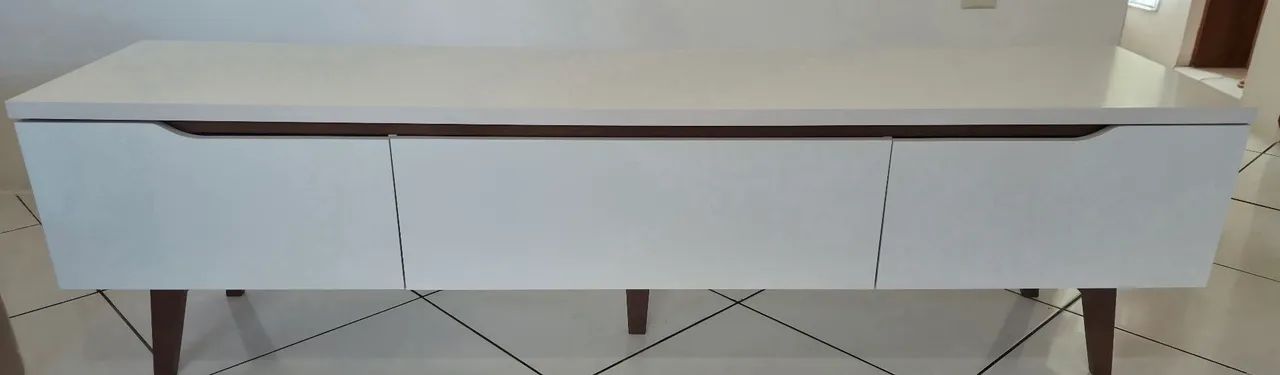 Rack prara sala branco - Foto 2
