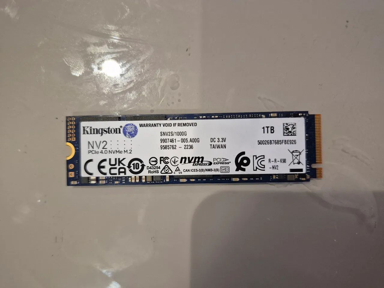 Ssd m2 nv2 kingston 1tb
