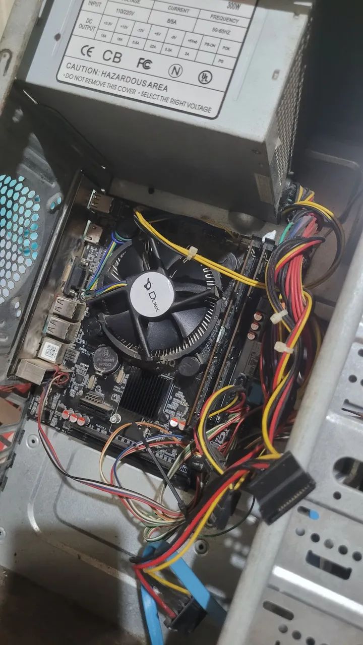 CPU - Kit 1155 + i5 3470 + 8GB RAM + Gabinete e fonte - Foto 2