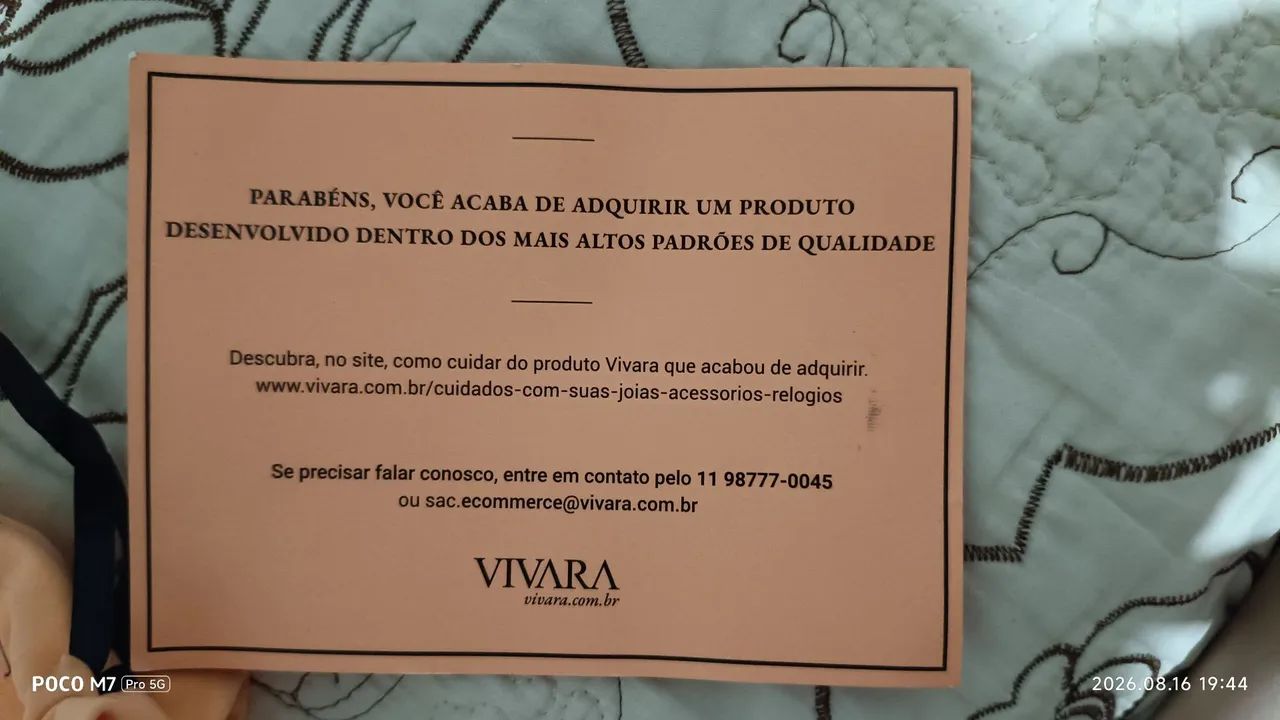 Anel de noivado Vivara  - Foto 2