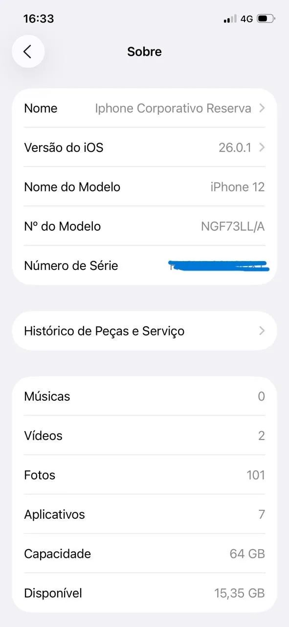iPhone 12 64gb (tela trincada) - Foto 3