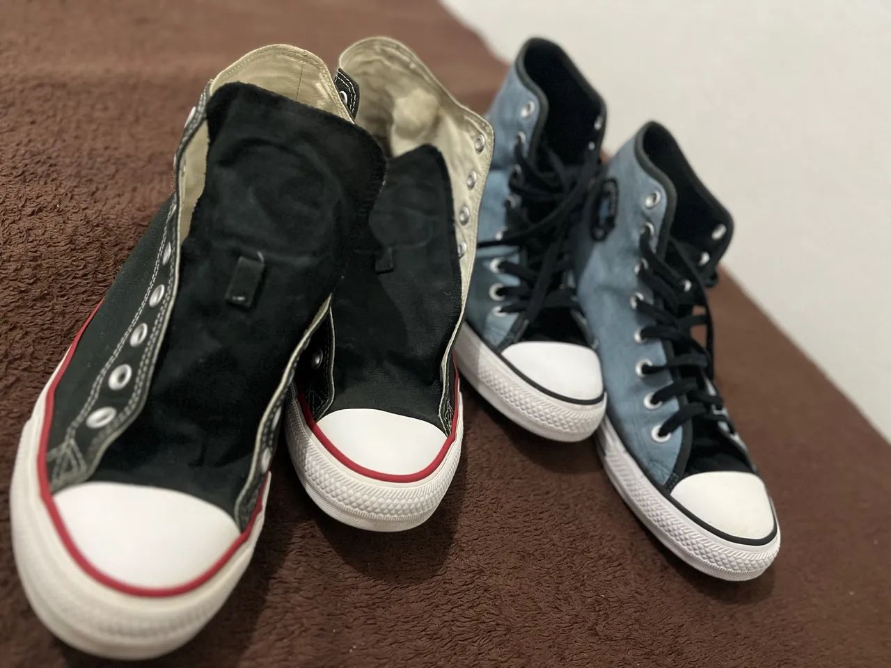 Allstar preto e azul - Foto 4
