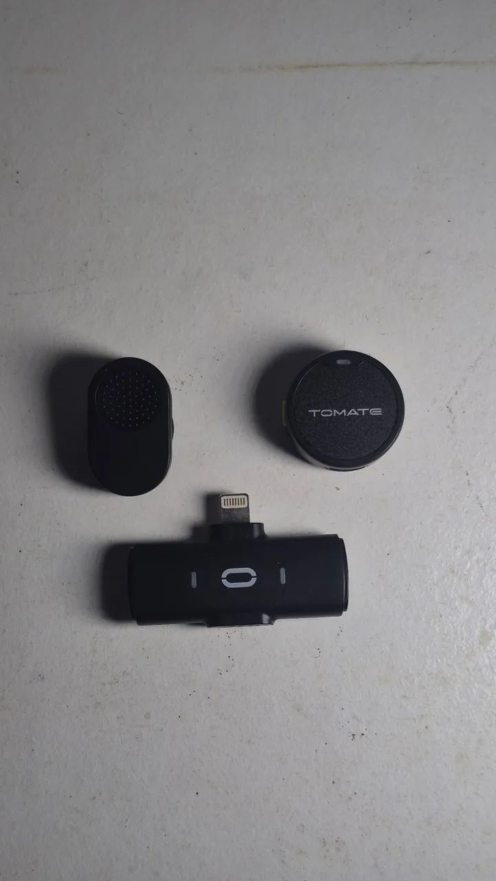 Microfone de lapela da marca tomate NOVO!