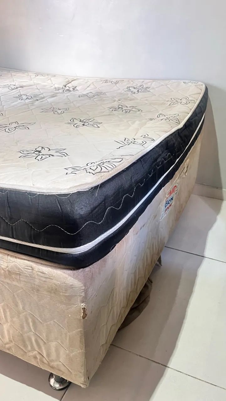Cama + colchão de casal  - Foto 3