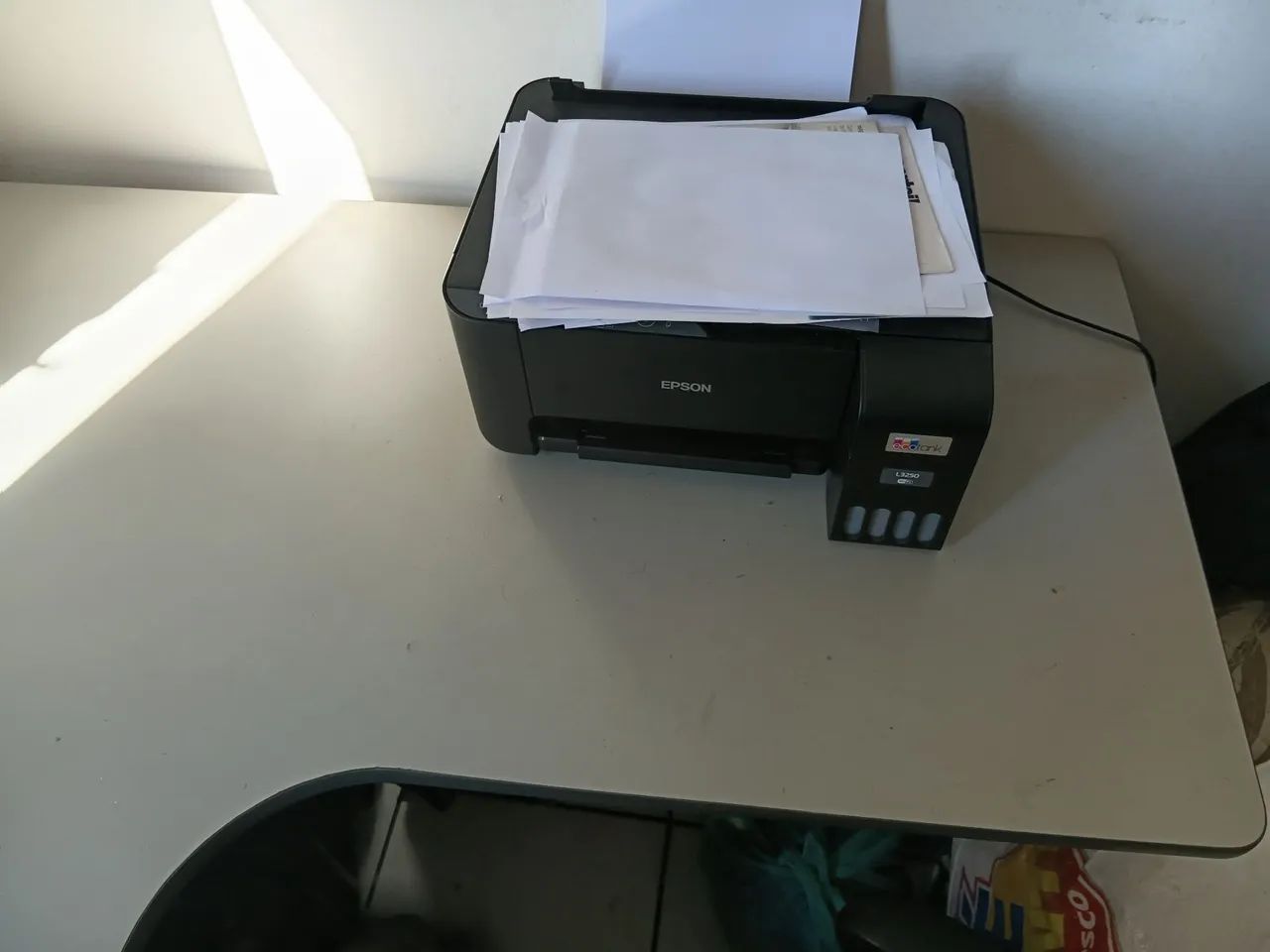 Mesa de Escritório L com 2 gavetas - Foto 5