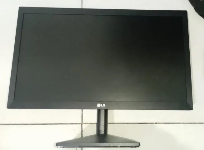 Monitor LG 20MK400H com defeito