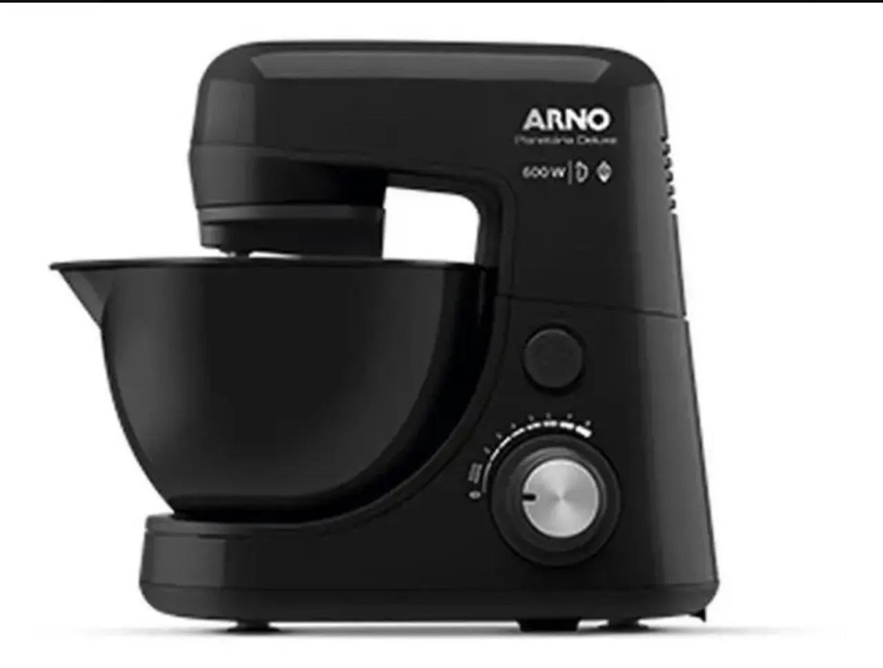 Batedeira Planetária Arno Nova Deluxe 600w Preta Sx34
