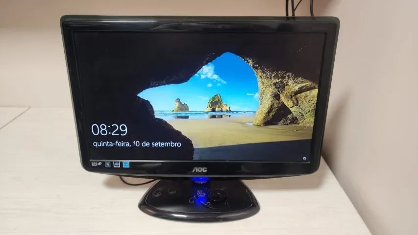 Monitor LCD AOC E940SWA widescreen 19" 110v/220v - Foto 2