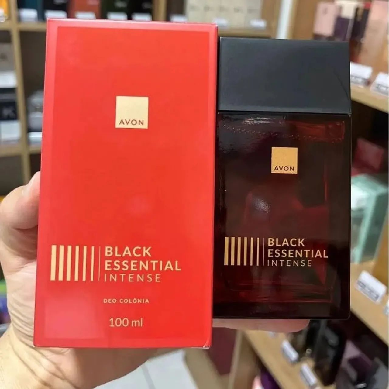 Perfume black essential intense 
