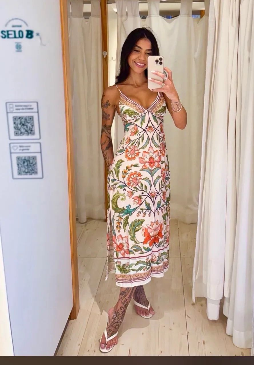 Vestido farm tam M  - Foto 2