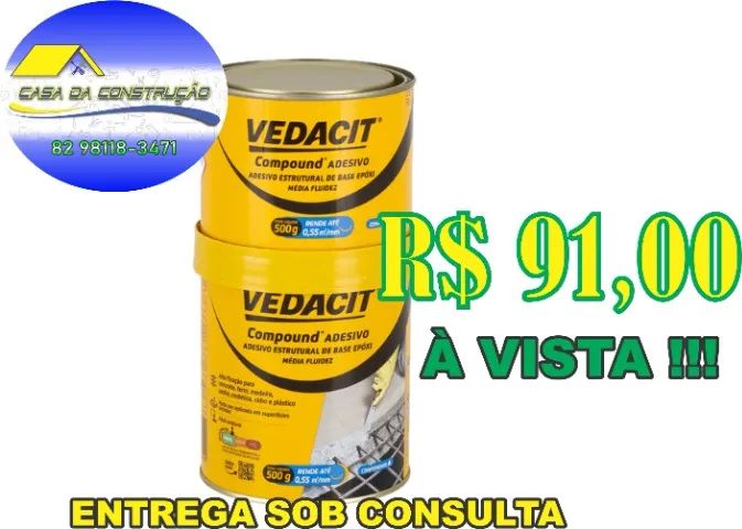 COMPOUND ADESIVO TIX A+B 1 KG VEDACIT