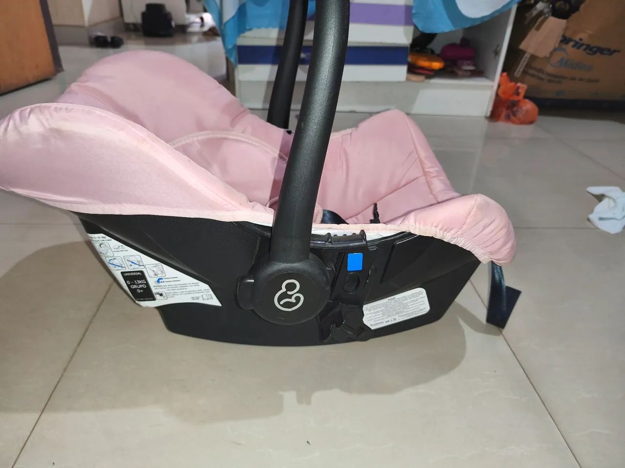 Carrinho+bebê conforto  - Foto 4