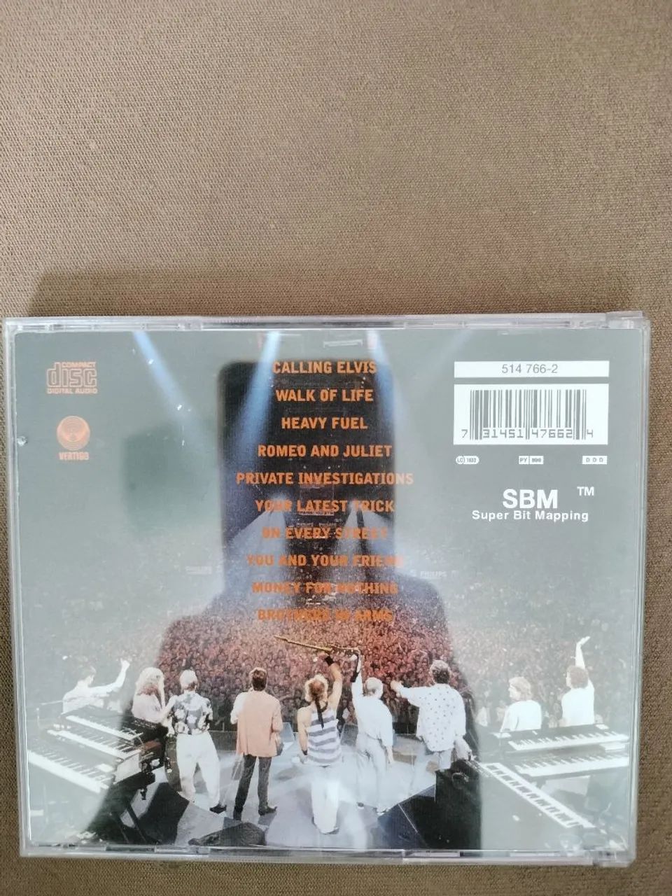 CD Dire Straits - On the Night - Importado - Foto 2