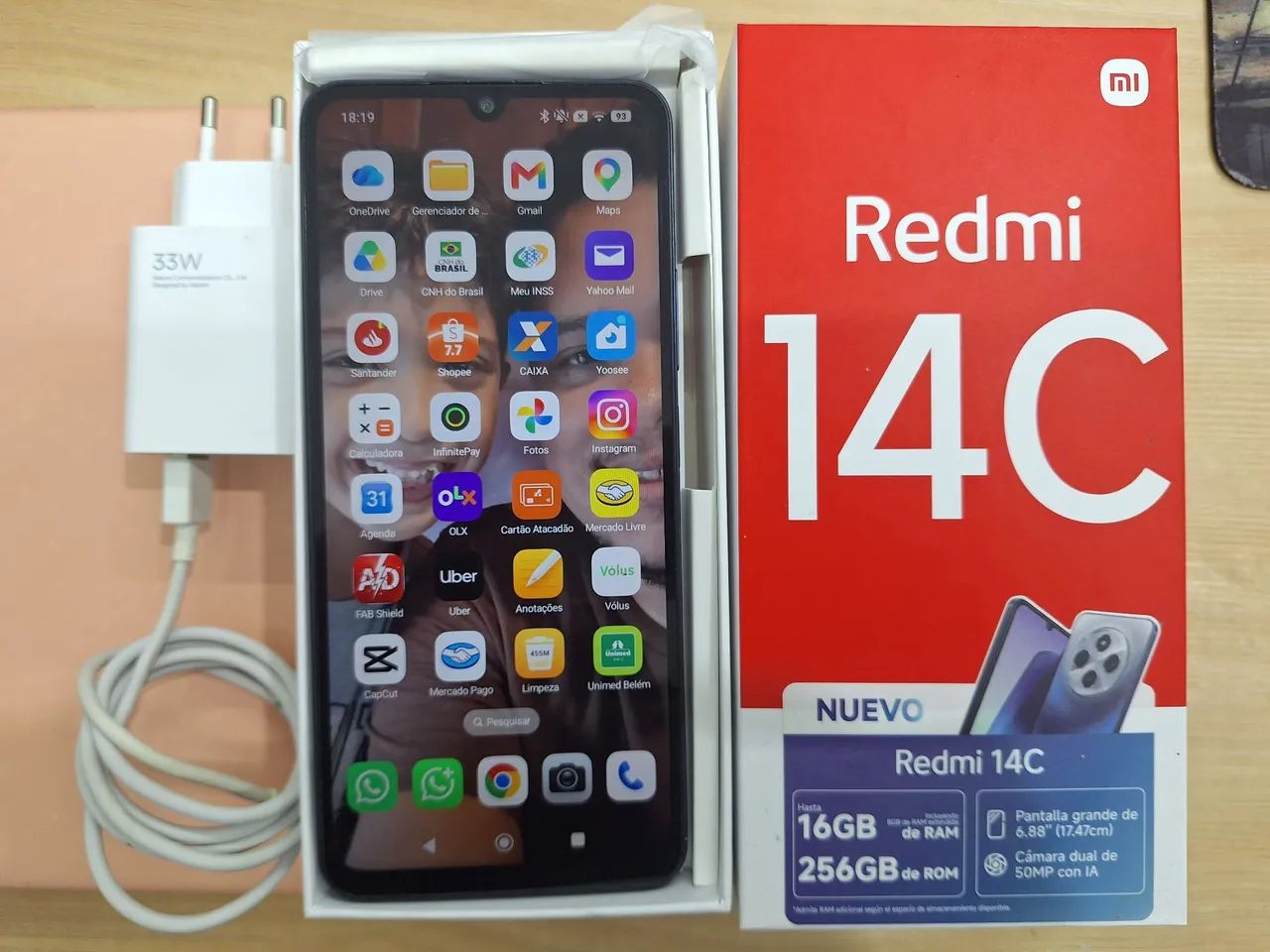 Redmi 14C | nota fiscal | 256GB