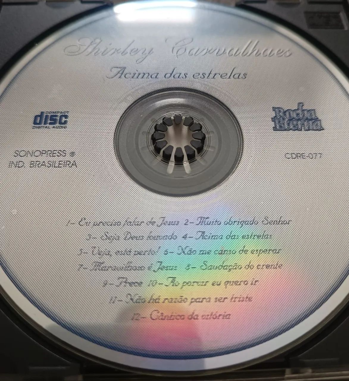 Cd Shirley Carvalhaes Acima das Estrelas Original  - Foto 3