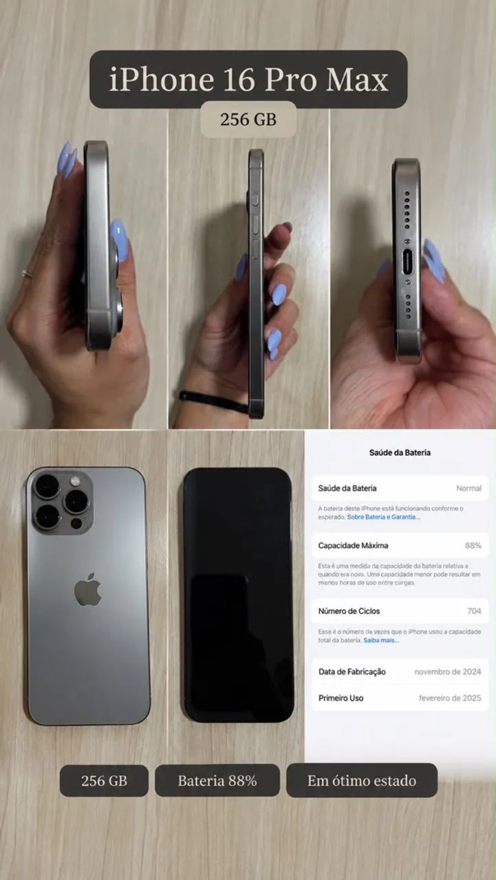 iPhone 16 pro Max  - Foto 4