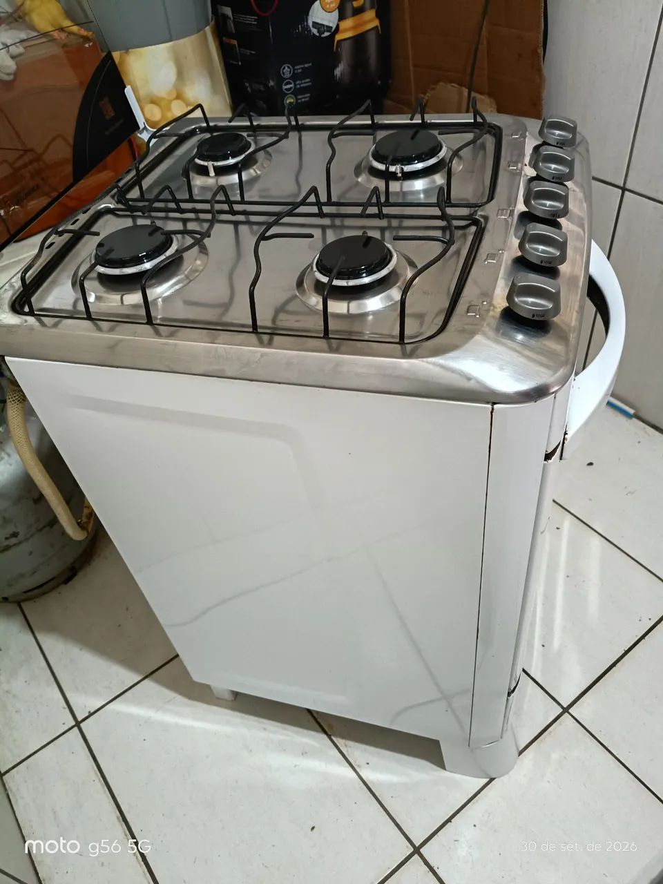 Fogão com acendedor automático (Funcionando) - Foto 5
