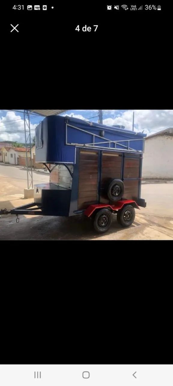 Reboques e Carrocinhas Reforçadas - Direto da Fábrica (Pronta para sua fazenda) - Foto 5