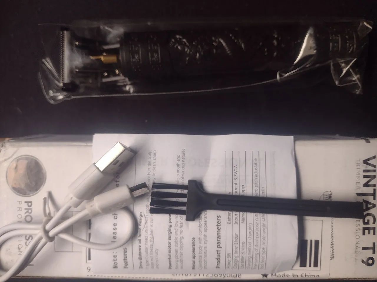 Máquina de cortar cabelo e barba eletrico - Foto 4
